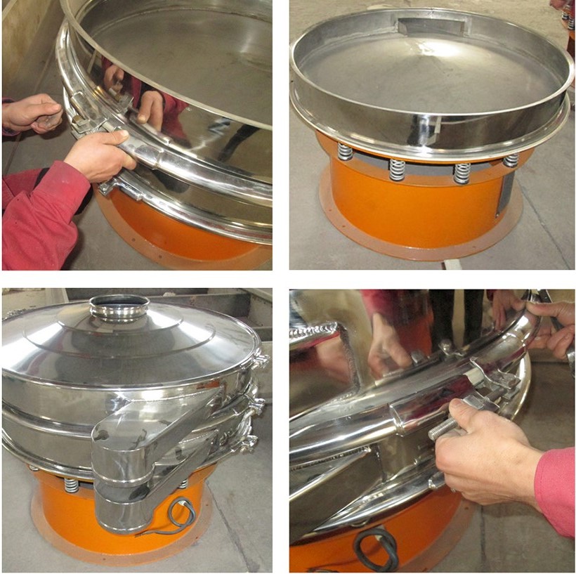 rotary vibrating separator mesh replacement