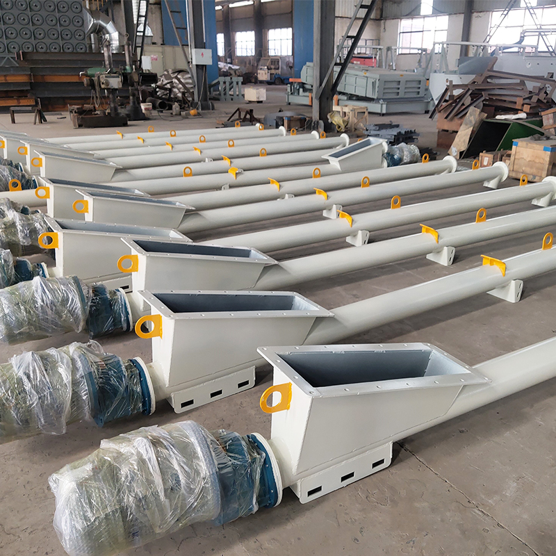 Enclosed Horizontal Grain Tubular Screw Conveyor