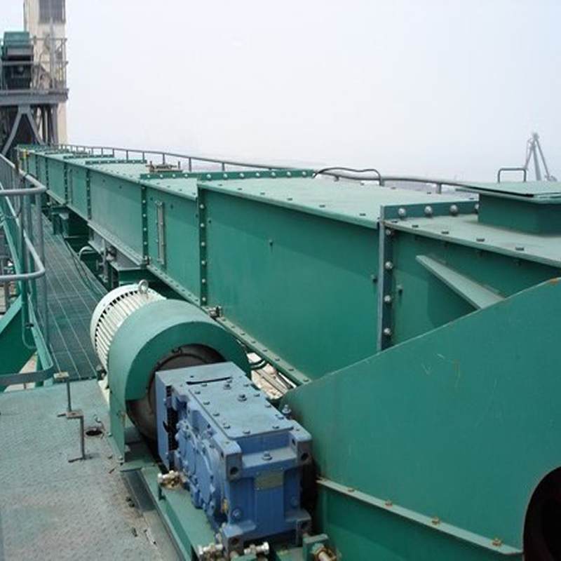 Horizontal Transporting Dust-proof Cement Scraper Chain Conveyor