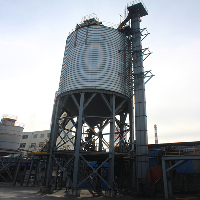 Compact Structure Rice Husk Vertical Belt Bucket Elevator