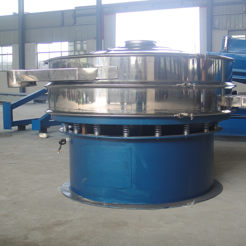 Stainless Steel Mineral Particle Granular Powder Rotary Vibrating Separator