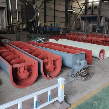 Copper Ore Powder Trough Helical Conveyor
