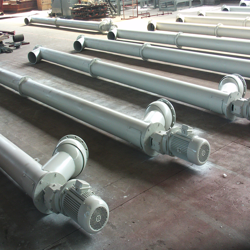 Food Waste Flexible Tube Screw Conveyor