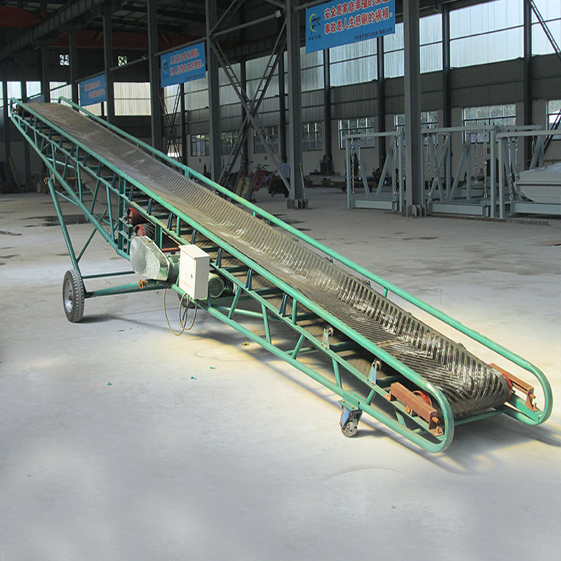 Loading And Unloading Height Adjustable Coal Portable Belt Conveyor