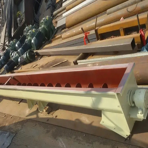 Stainless Steel Fertilizer U Shape Spiral Conveyor