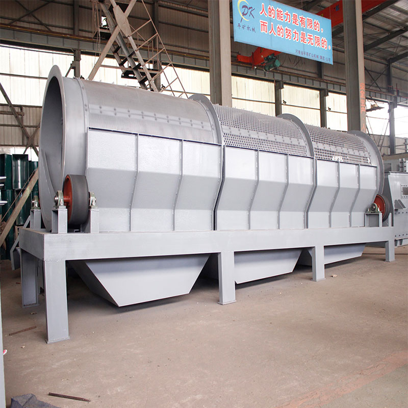 Shaftless Type Garbage Recycling Waste Sorting Plant Trommel Screen