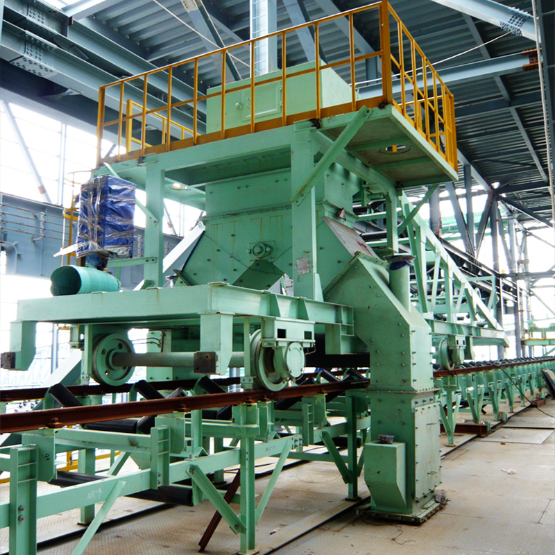 Bilateral Side Materila Discharging Grain Conveyor Tripper 