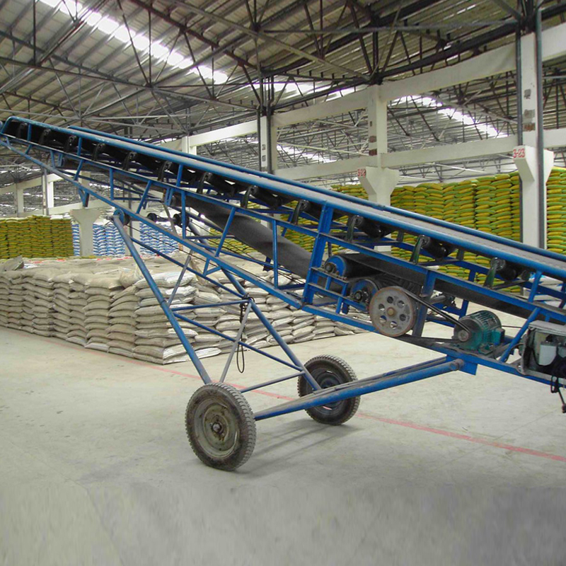 Grain Maize Belt Loading Conveyor Movable Belt Conveyor