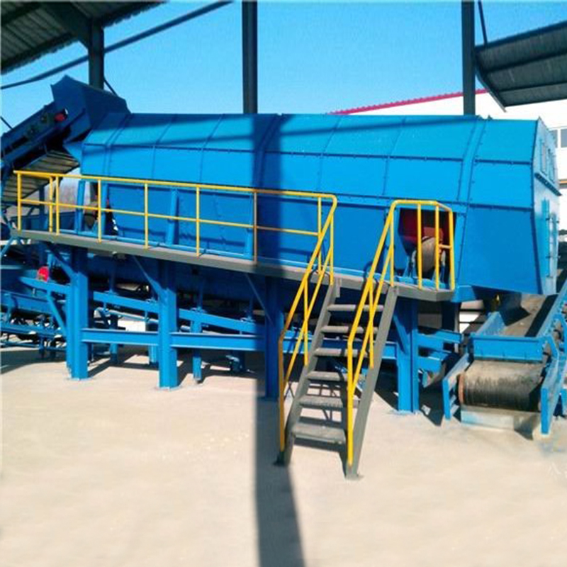 Shaftless Type Garbage Recycling Waste Sorting Plant Trommel Screen