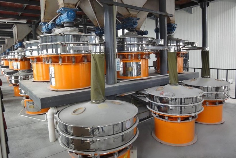 rotary vibrating sieve