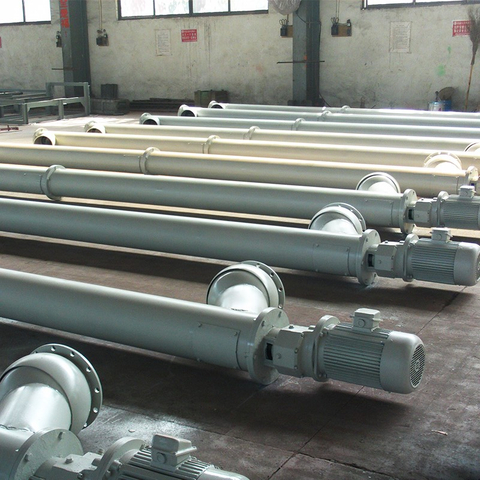 Stainless Steel Fruit Pulp Tubular Srew Conveyor