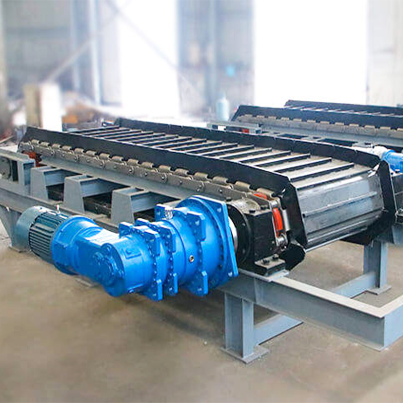 High Output Limestone Plate Link Chain Apron Conveyor