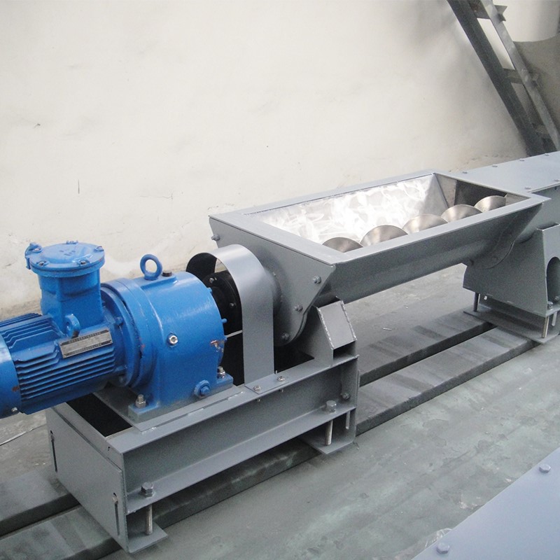 Quantitative Feeding Plastic Fiber Trough Screw Feeder